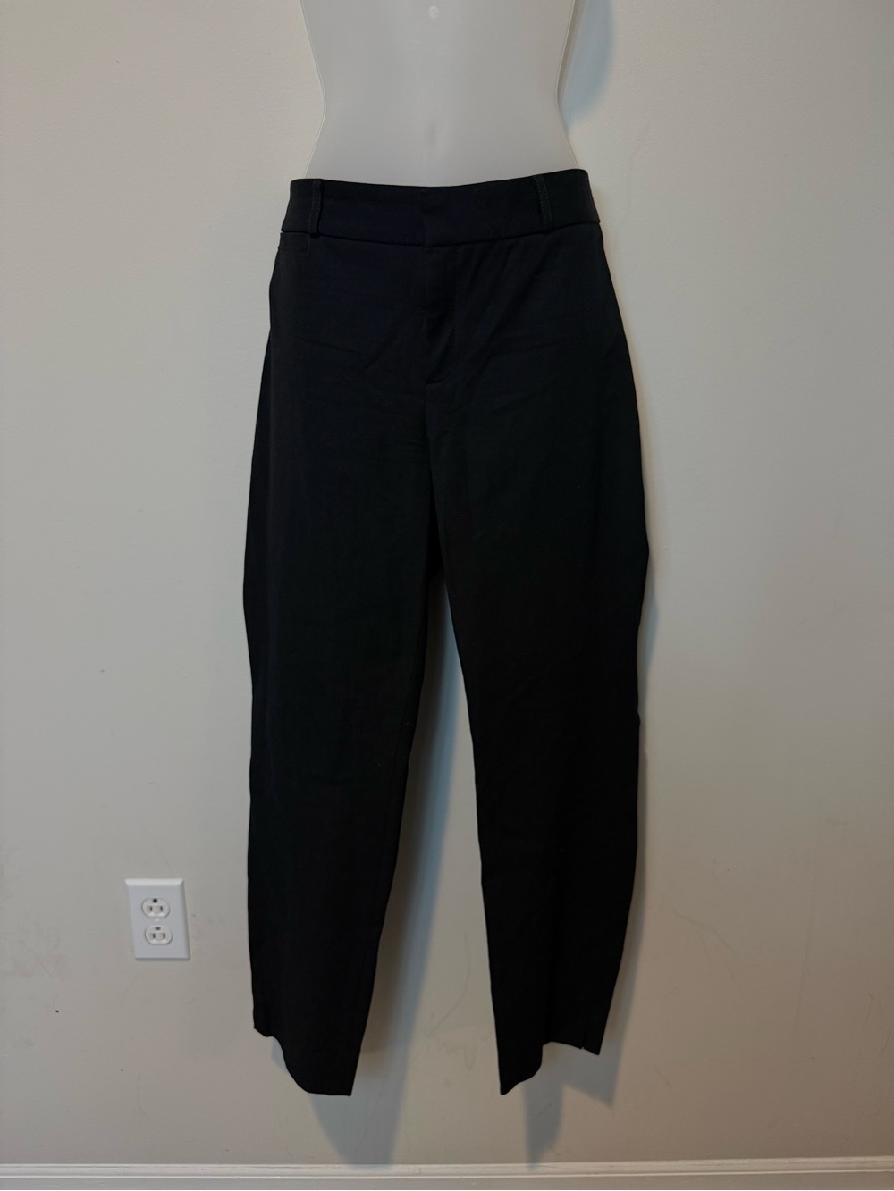 NWOT Banana Republic Black Sloan Slim High Rise Pants Size 12